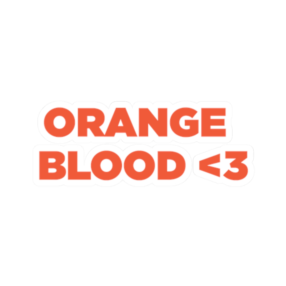 ENHYPEN "ORANGE BLOOD" STICKER