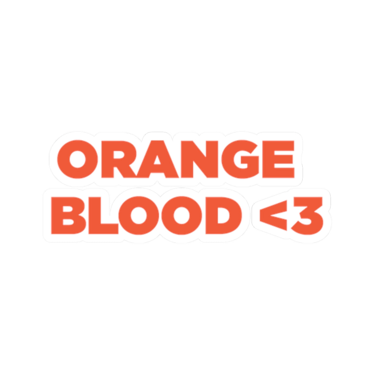 ENHYPEN "ORANGE BLOOD" STICKER