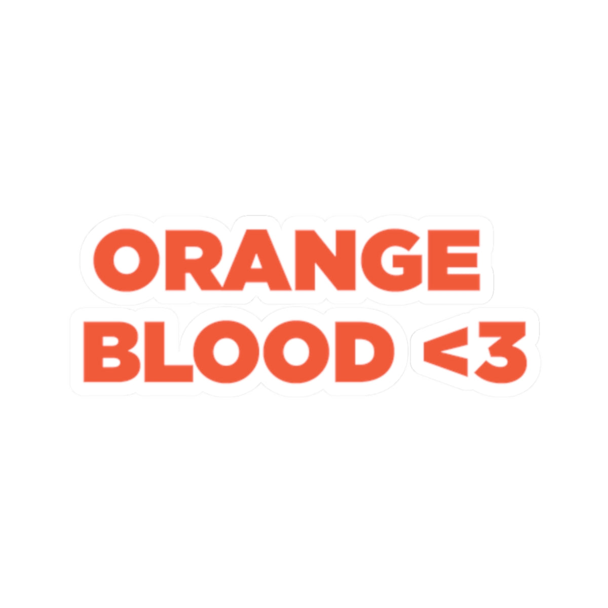 ENHYPEN "ORANGE BLOOD" STICKER