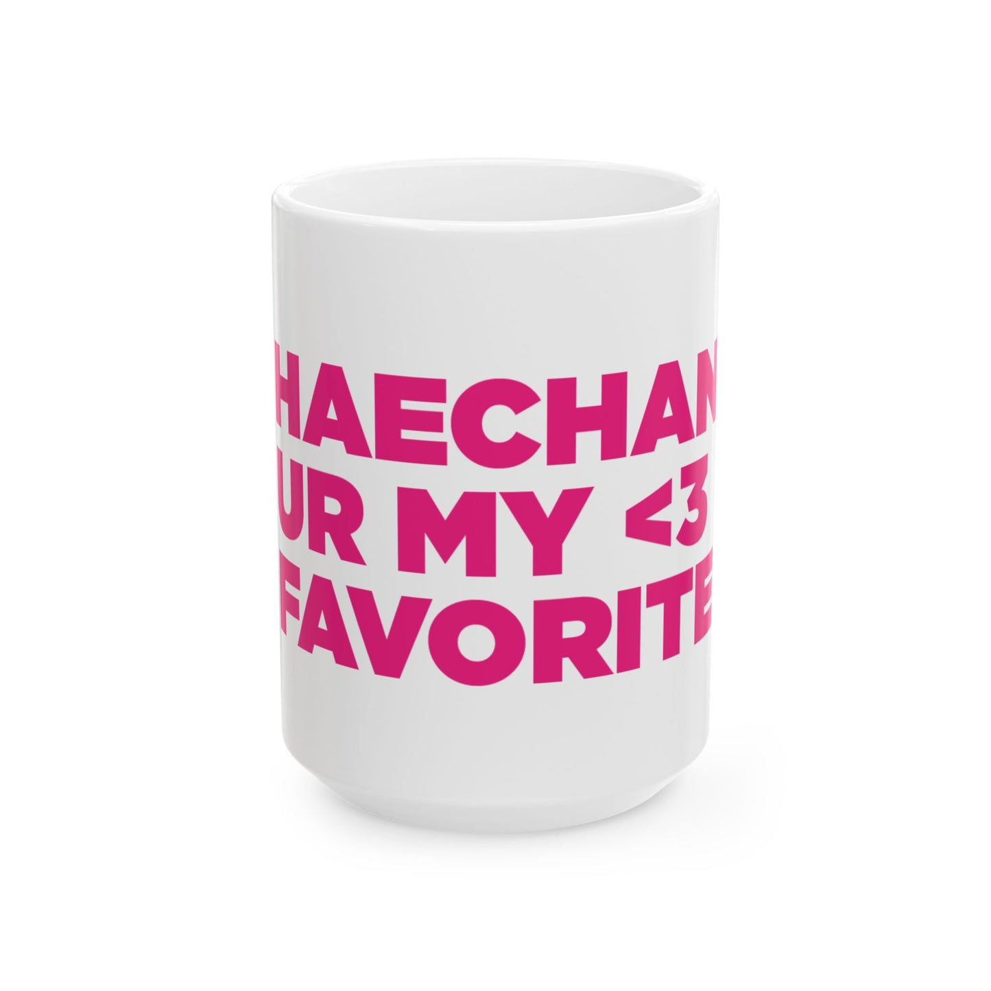 NCT 'UR MY FAVORITE' HAECHAN VERSION MUG
