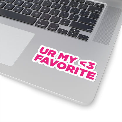 NCT "UR MY FAVORITE" STICKER