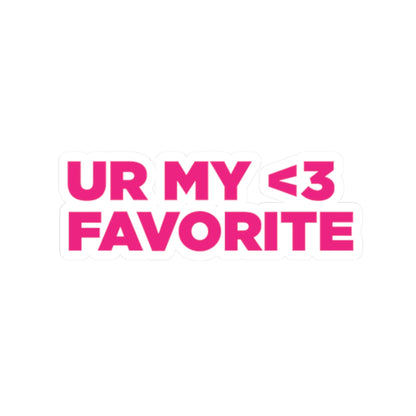NCT "UR MY FAVORITE" STICKER