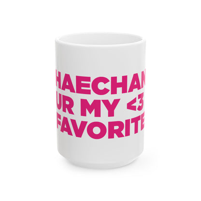 NCT 'UR MY FAVORITE' HAECHAN VERSION MUG