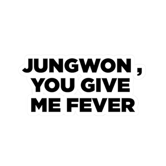 ENHYPEN "GIVE ME FEVER" JUNGWON STICKER VERSION